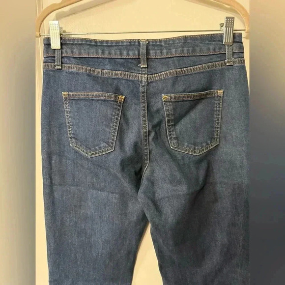 Boden Women’s Dark Denim Straight Leg Jeans - Size 4R - Picture 5 of 8